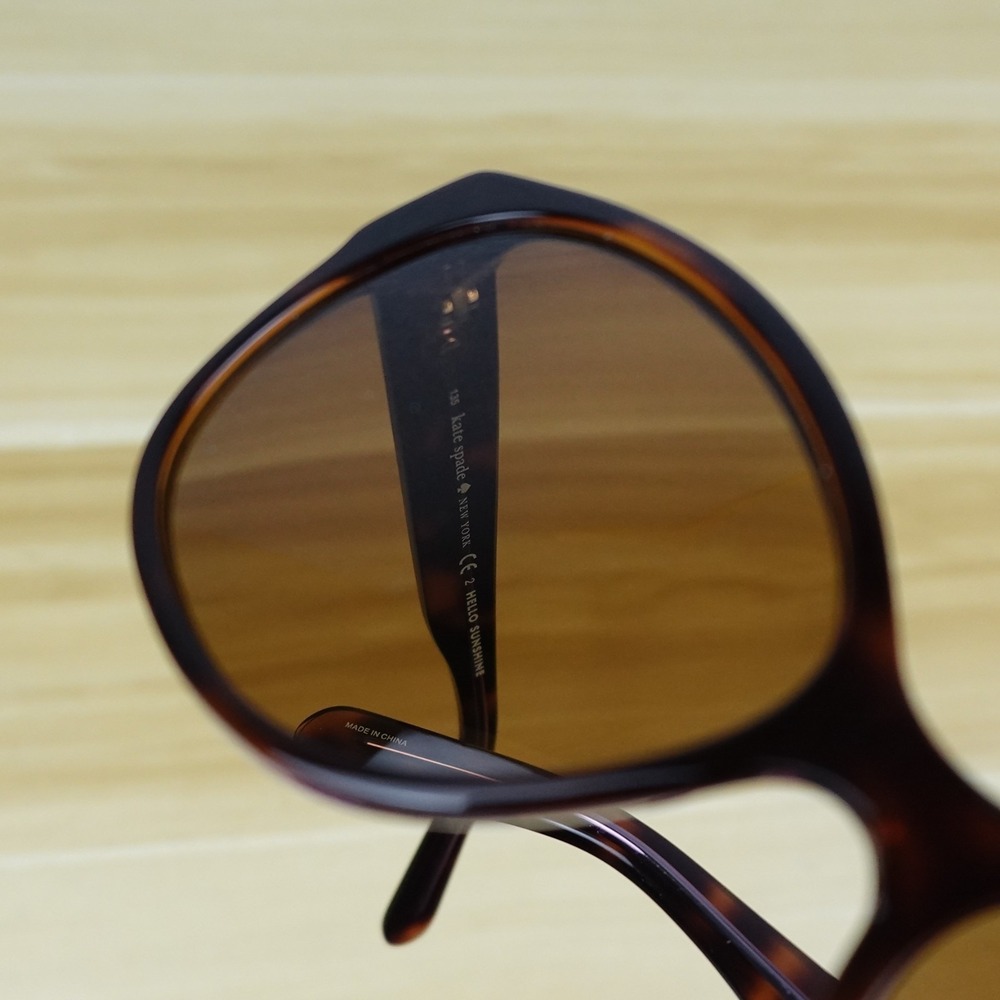Kate Spade Hello Sunshine Sunglasses Womens KIERSTEN2/S 0W36 56-15 135 Tortoise - Picture 14 of 15